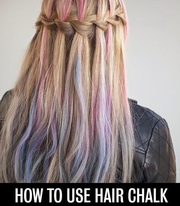 Fashion Arrivals How To Use Chalk Hair Dye For Temporarily