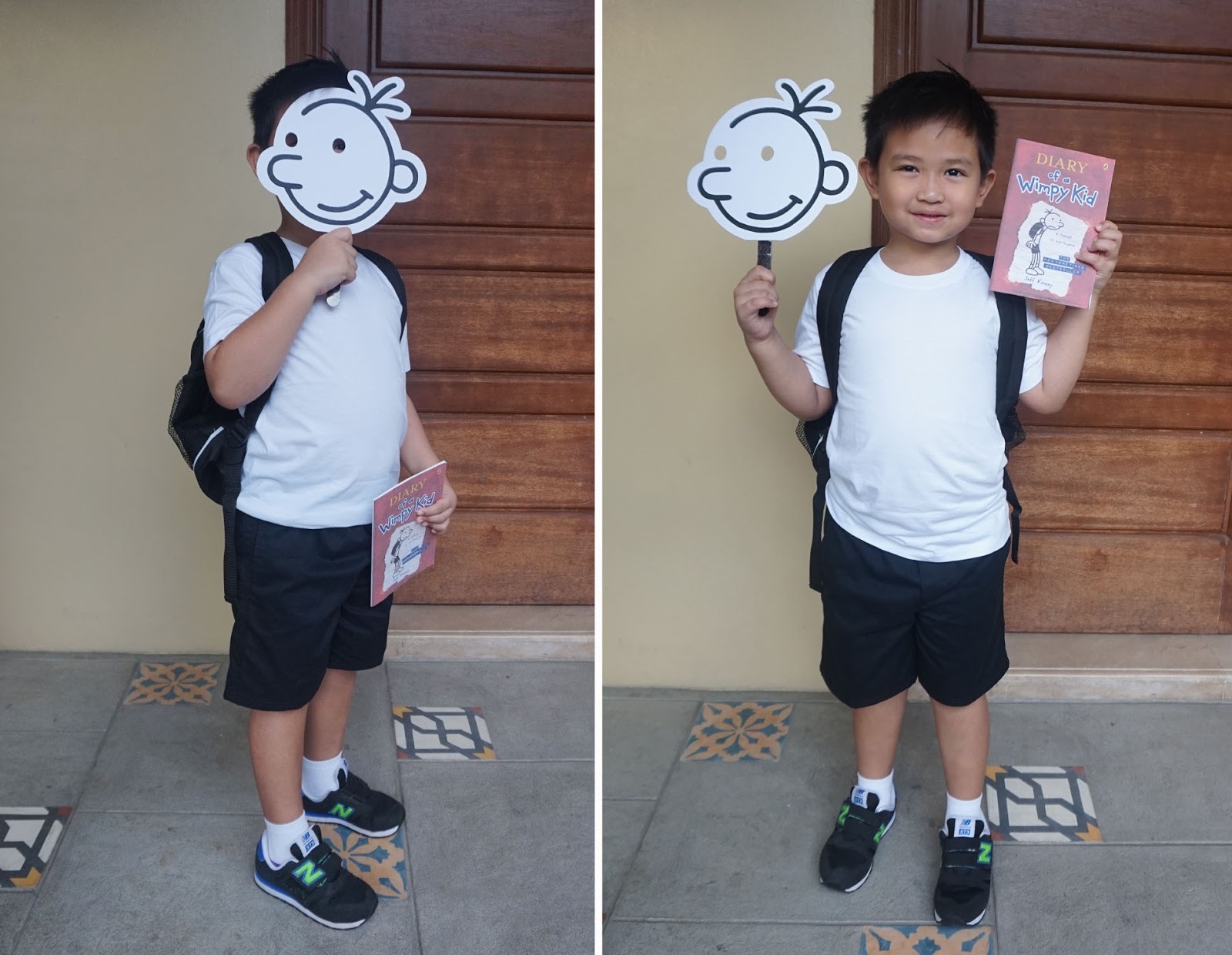 MrsMommyHolic Diary of a Wimpy Kid costume for Book Week