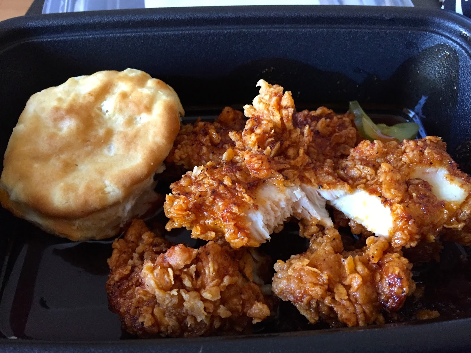 Junk Food Jones KFC Nashville Hot Chicken and a Cold Bottle of Dew