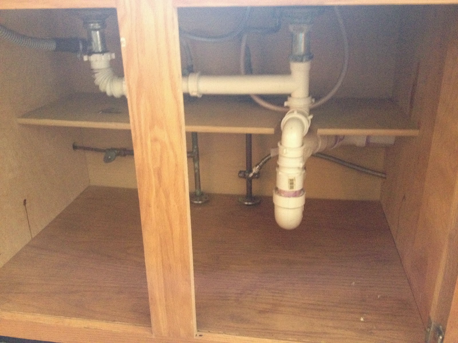 Backed Up Kitchen Sink Disposal