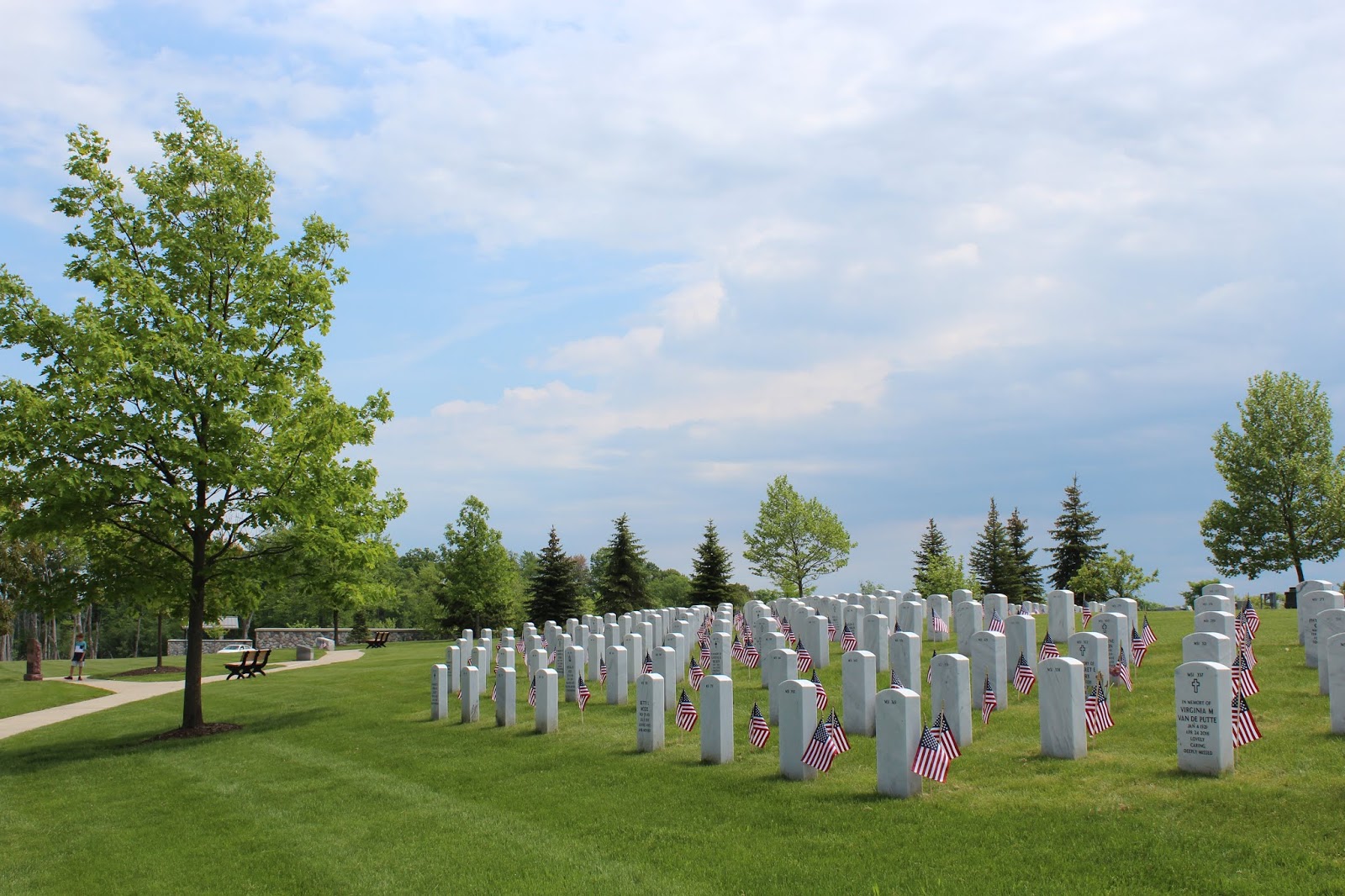 Visiting Great Lakes National Cemetery