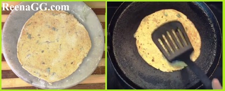 Leftover Dal Paratha Recipe step 2