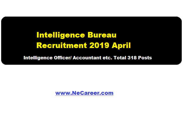 IB recruitment 2019 