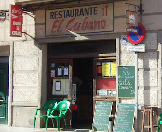 Restaurante El Cubano, exterior