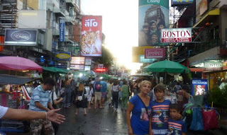Bangkok, Khaosan Road. Bangkok, Khaosan Road.