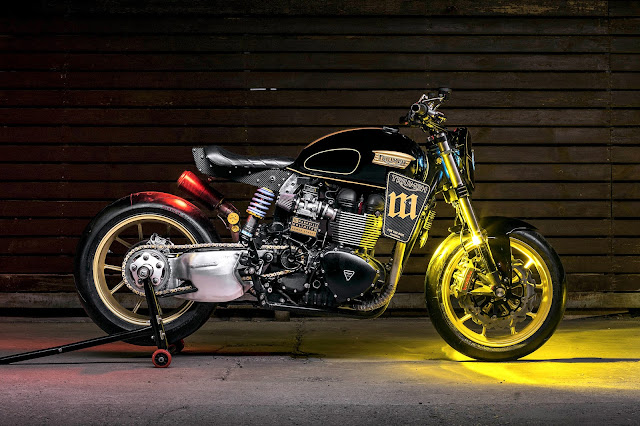 Triumph T100 By Mandrill Garage