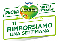 Prova Danacol per 3 settimane e ricevi il rimborso di 8€ equivalente a 7 bottigliette Logo Prova Danacol per 3 settimane e ricevi il rimborso di 8€ equivalente a 7 bottigliette