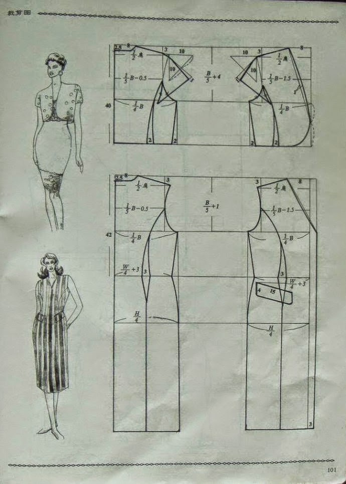 cin pants dress patterns making) - modelist kitapları