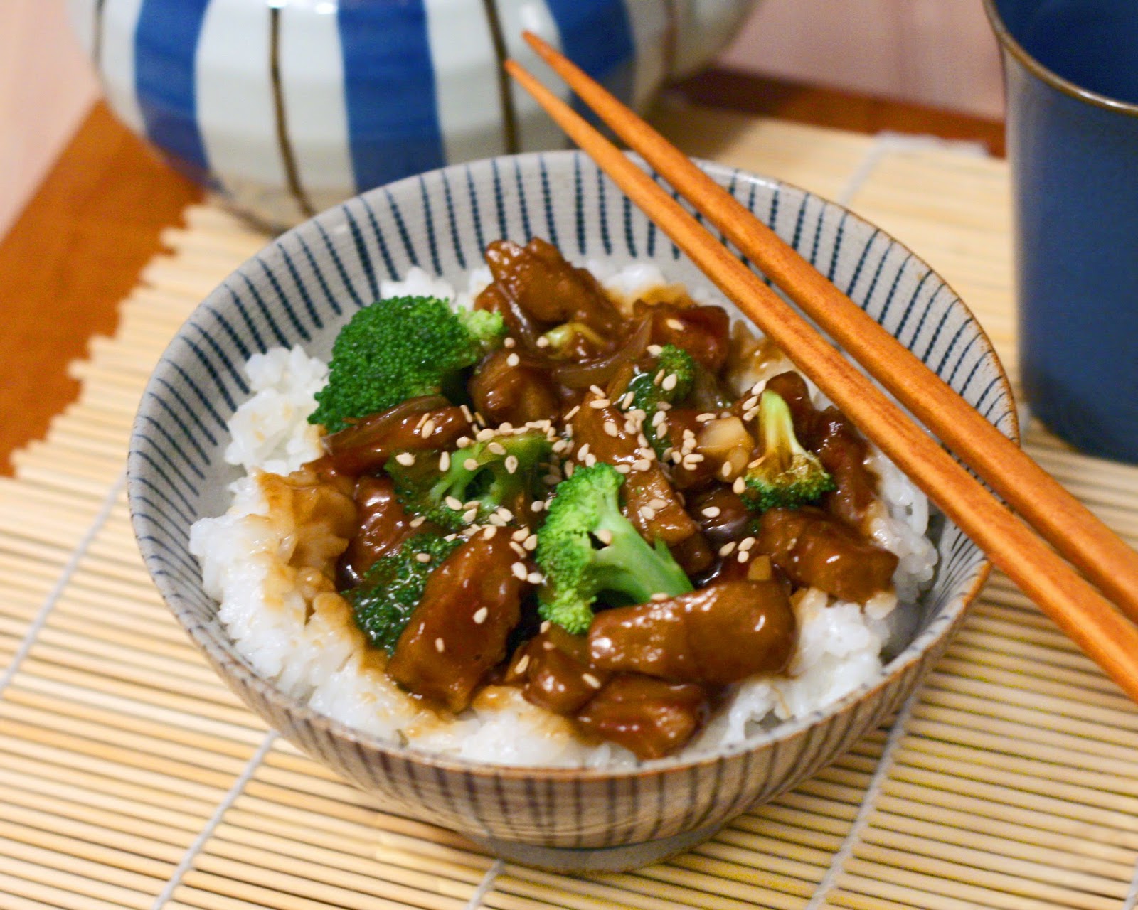 Maikin mokomin Teriyaki seitan