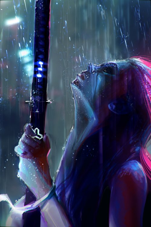 As incríveis ilustrações de ficção científica cyberpunk de Jacek Babinski Jacek Babinski artstation arte ilustrações ficção científica cyberpunk blade runner