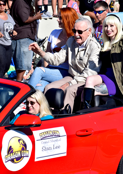 Dragon Con Parade | Stan Lee | Photo: Travis S. Taylor