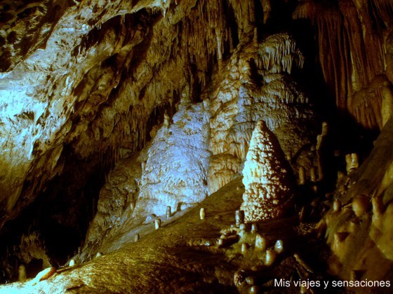 Las grutas de Han-sur-Lesse, Valonia, Bélgica
