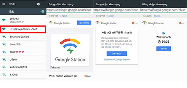 Những điểm truy cập Google Wifi miễn phí tại Việt Nam