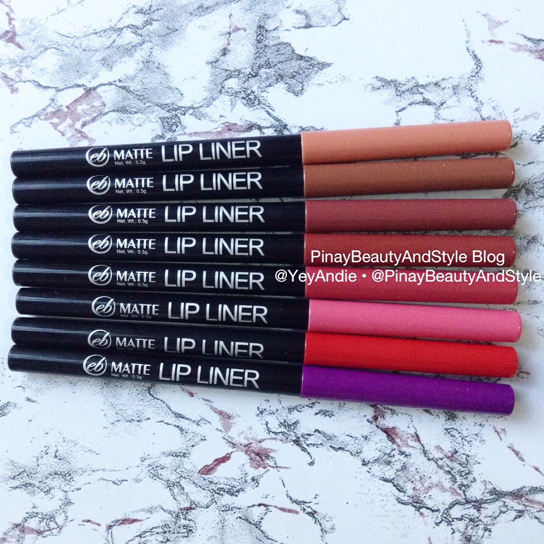 Pinay Beauty and Style Ever Bilena Matte Lip Liner Review and Swatches
