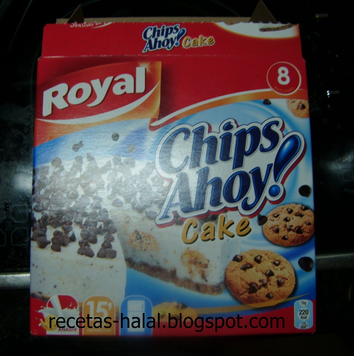 Mi rinconcillo de cocina halal Tarta chips ahoy!