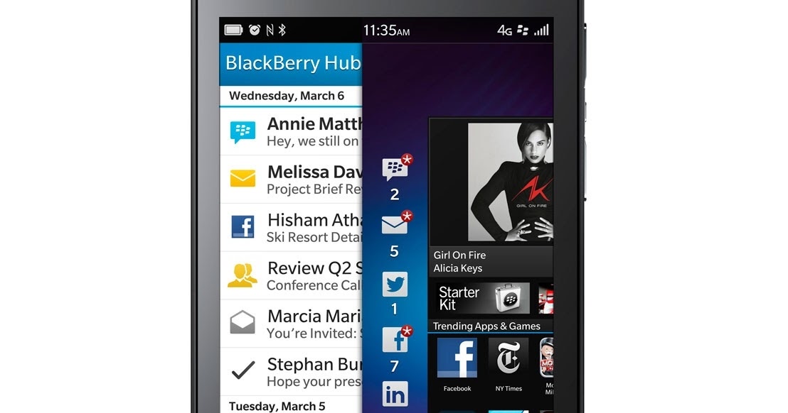 Harga Spesifikasi BlackBerry Z10 Laguna di Indonesia 