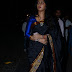 Anushka Shetty Photos In Black Saree at Filmfare Awards 2017
