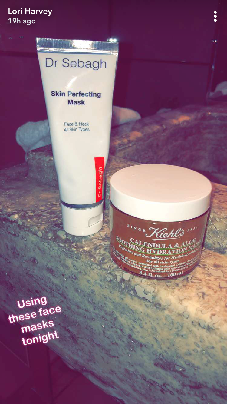 The Two Products That Got Lori Harvey's Glow Popping Again