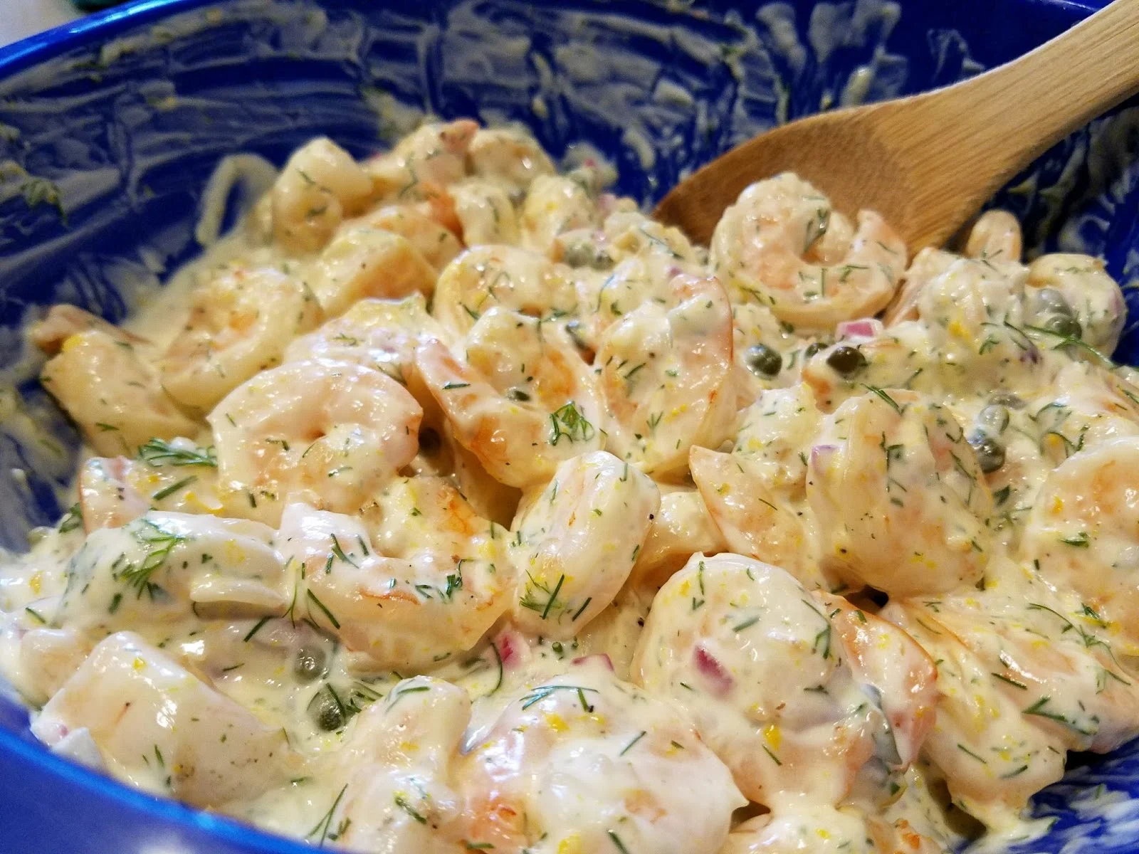 easy shrimp salad recipe with lettuce