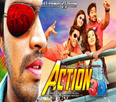 Action 3D (2018) Hindi Dubbed 720p HDRip