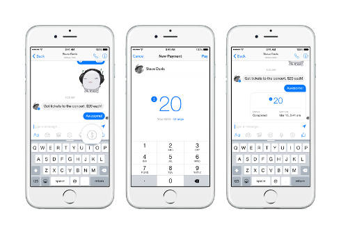 Receber dinheiro pelo Messenger Receber dinheiro pelo Messenger