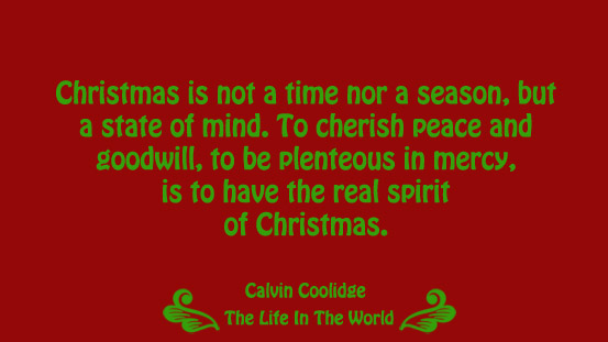 Christmas quotes : part 1 Christmas Quotes : Part 1 | The Life in The World