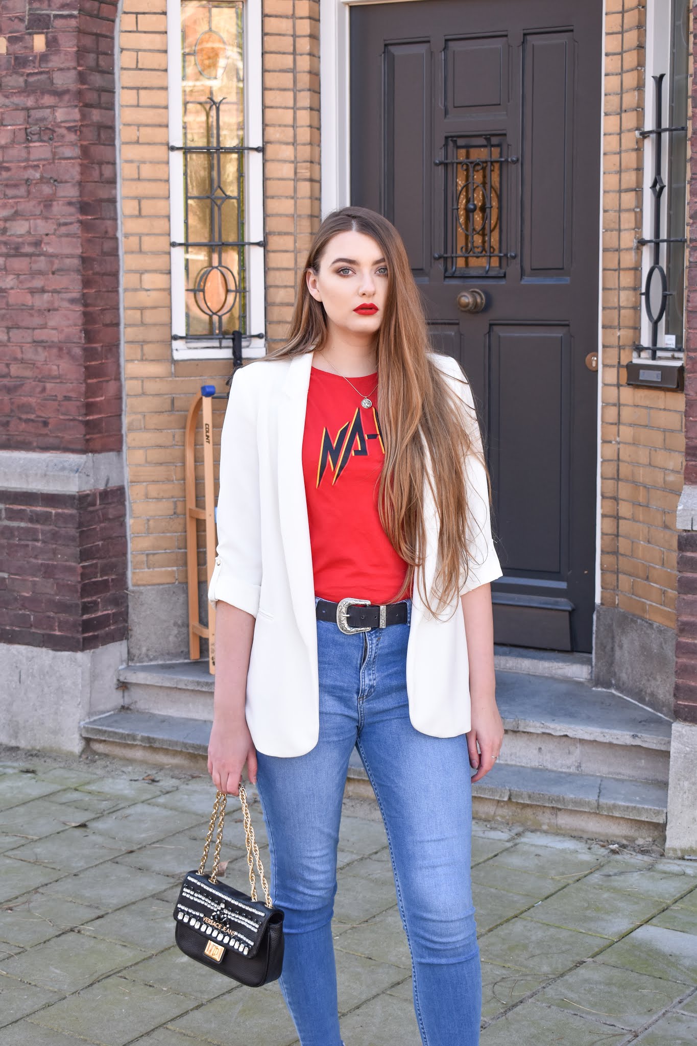 BIAŁA MARYNARKA STYLIZACJE