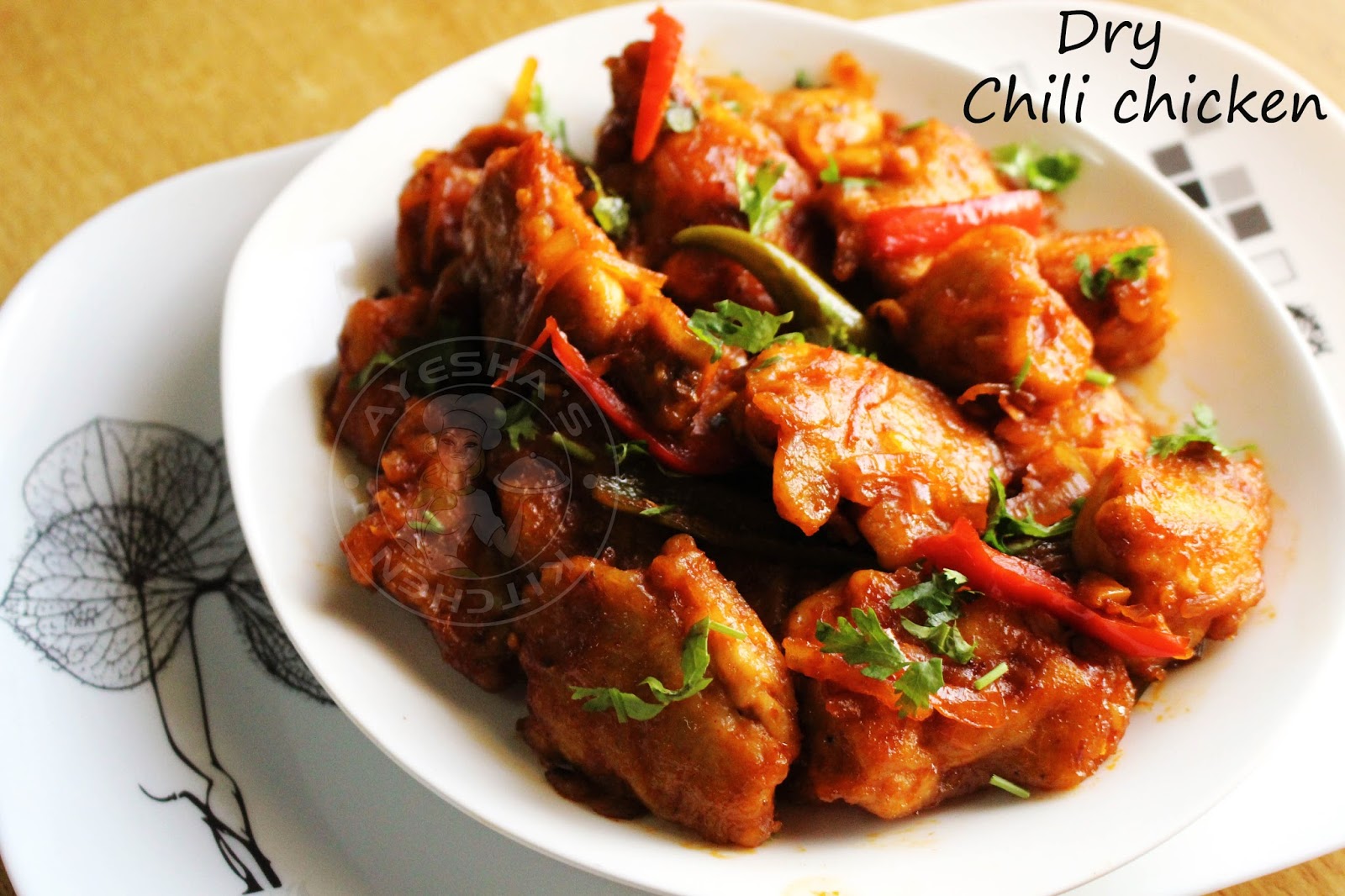 CHICKEN CHILLI DRY RESTAURANT STYLE CHILLI CHICKEN DRY