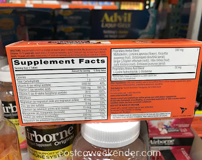 Costco 929505 - Airborne Effervescent Tablets: great for the cold and flu season