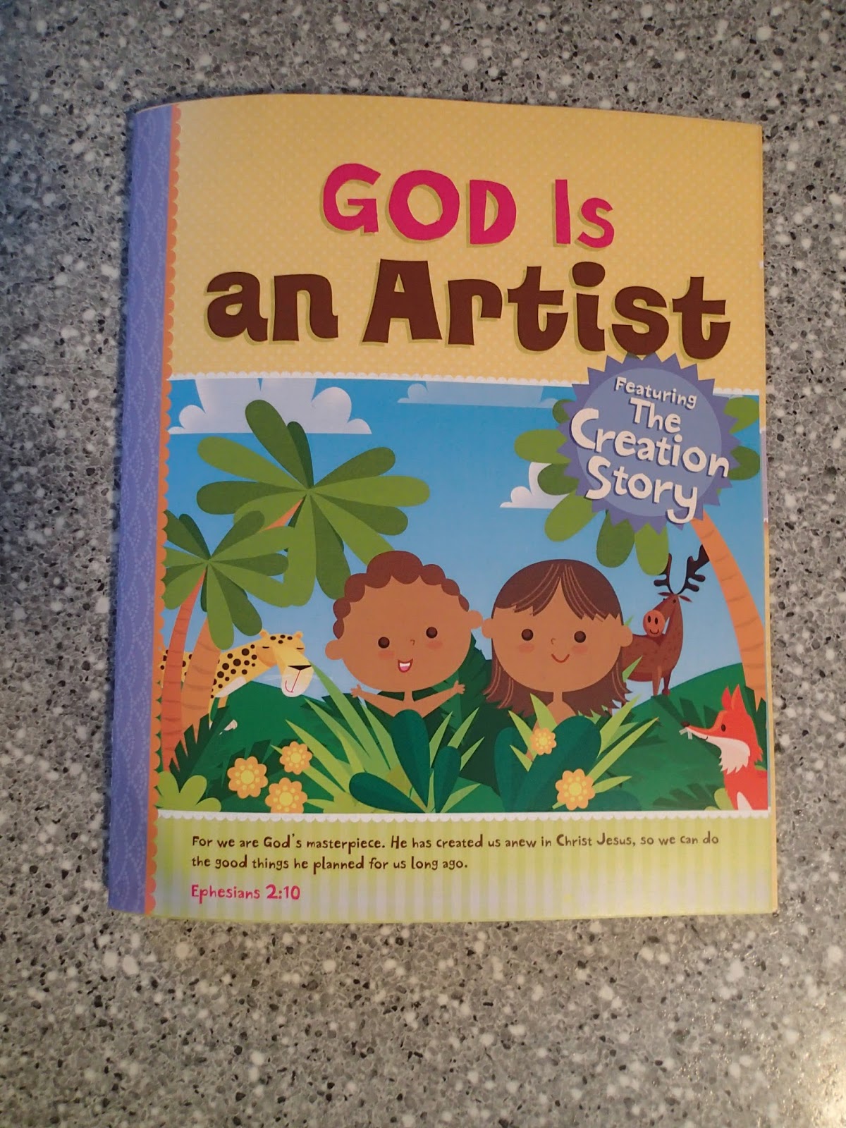 1 Day at Home God is an Artist