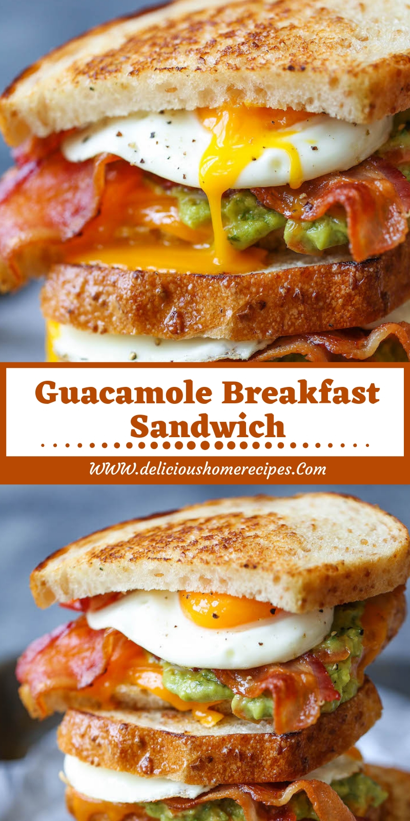 Guacamole Breakfast Sandwich Guacamole Breakfast Sandwich