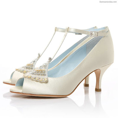 Zapatos de novia bajos Zapatos de novia bajos