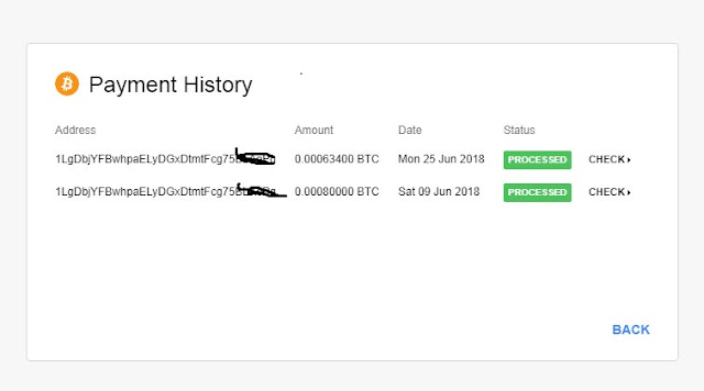 Bukti Withdraw Bitcoin dari Cryptotab Bukti Withdraw Bitcoin dari Cryptotab