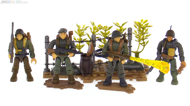171130a Mega Construx Cod Flamethrower Shock Troopers
