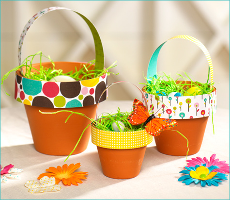 all kinds of diy Easter baskets - B. B.