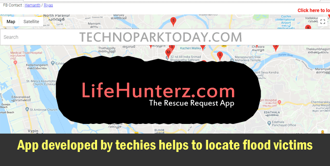 Flood rescue app by techies