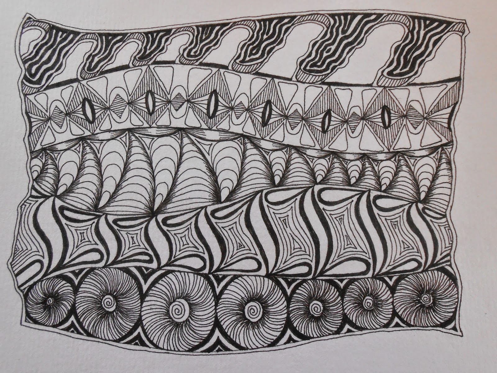 Creative Doodling with Judy West Intricate Patterns