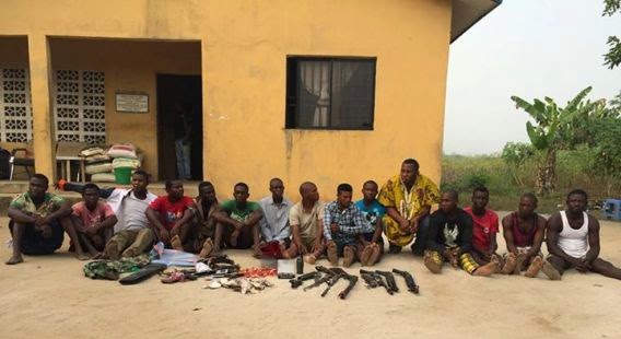 10888951 837722576269803 5946093970010880904 n Arrest of suspected armed robbers/cultists