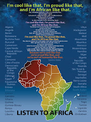 Listen to Africa; My poem is available as a poster which also features a beautiful map of Africa.