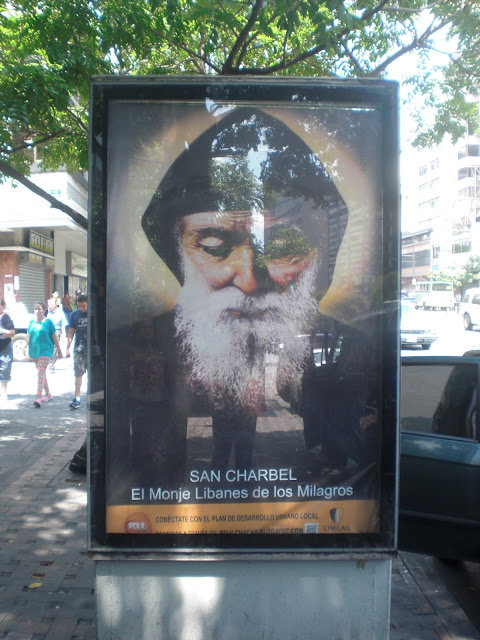 Valla de San Charbel en municipio Chacao Caracas