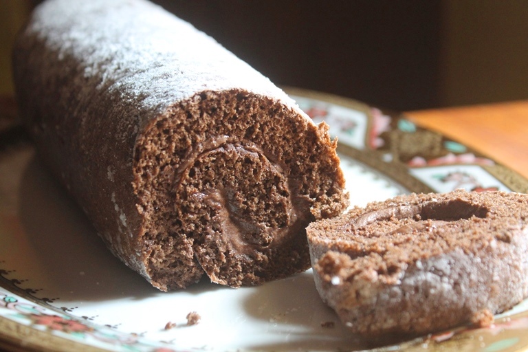 Chocolate Swiss Roll Recipe Yummy Tummy