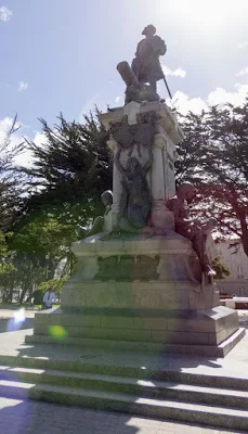 Things to do in Punta Arenas: Kiss the foot of the statue of Magellan in Plaza Muñoz Gamero