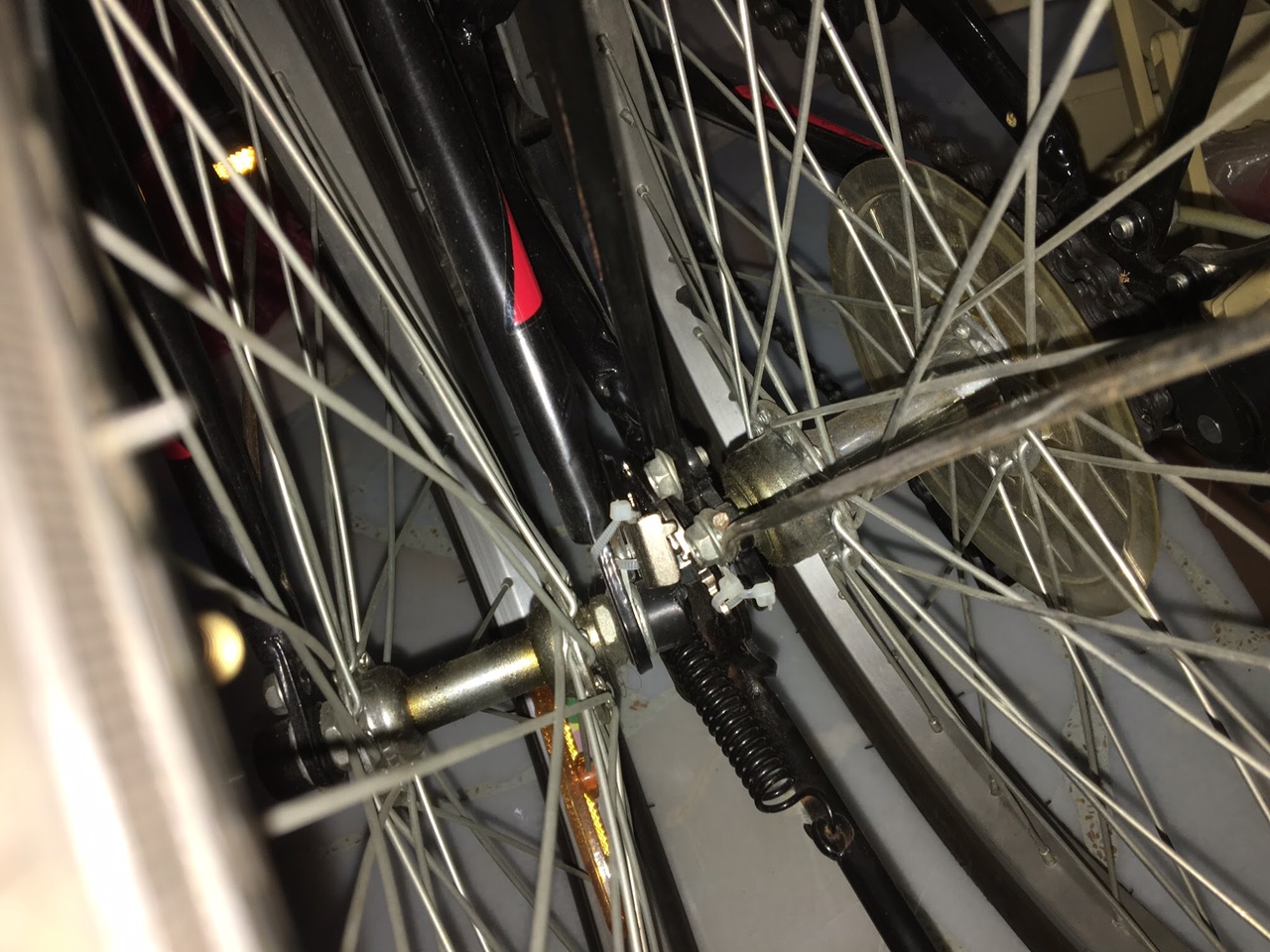 Cycling the SG PCN Folding Bike Upgrade holds