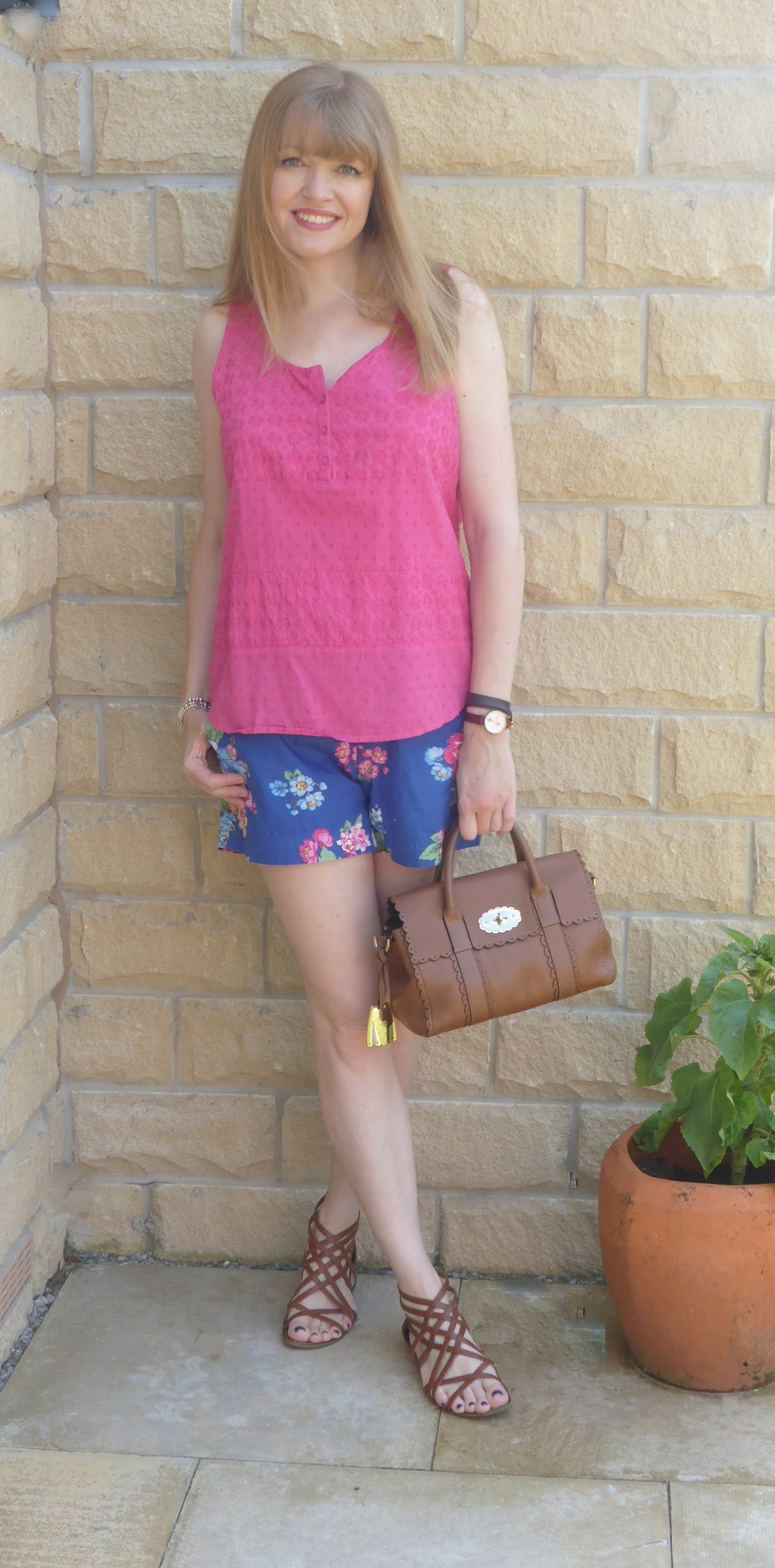 floral gladiator sandals