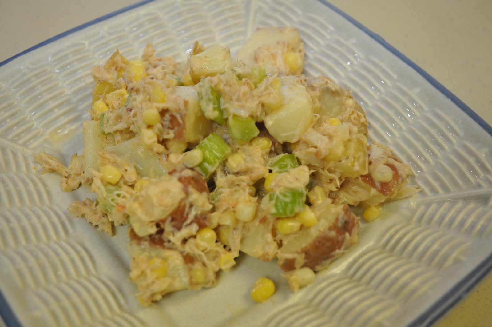 Kate's Kitchen Crab Boil Potato Salad