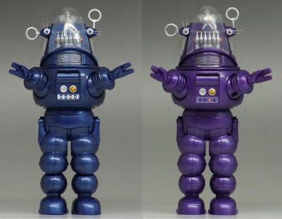 San Diego Comic-Con 2013 Exclusive Blue & Purple Robby the Robot Die-Cast Figures