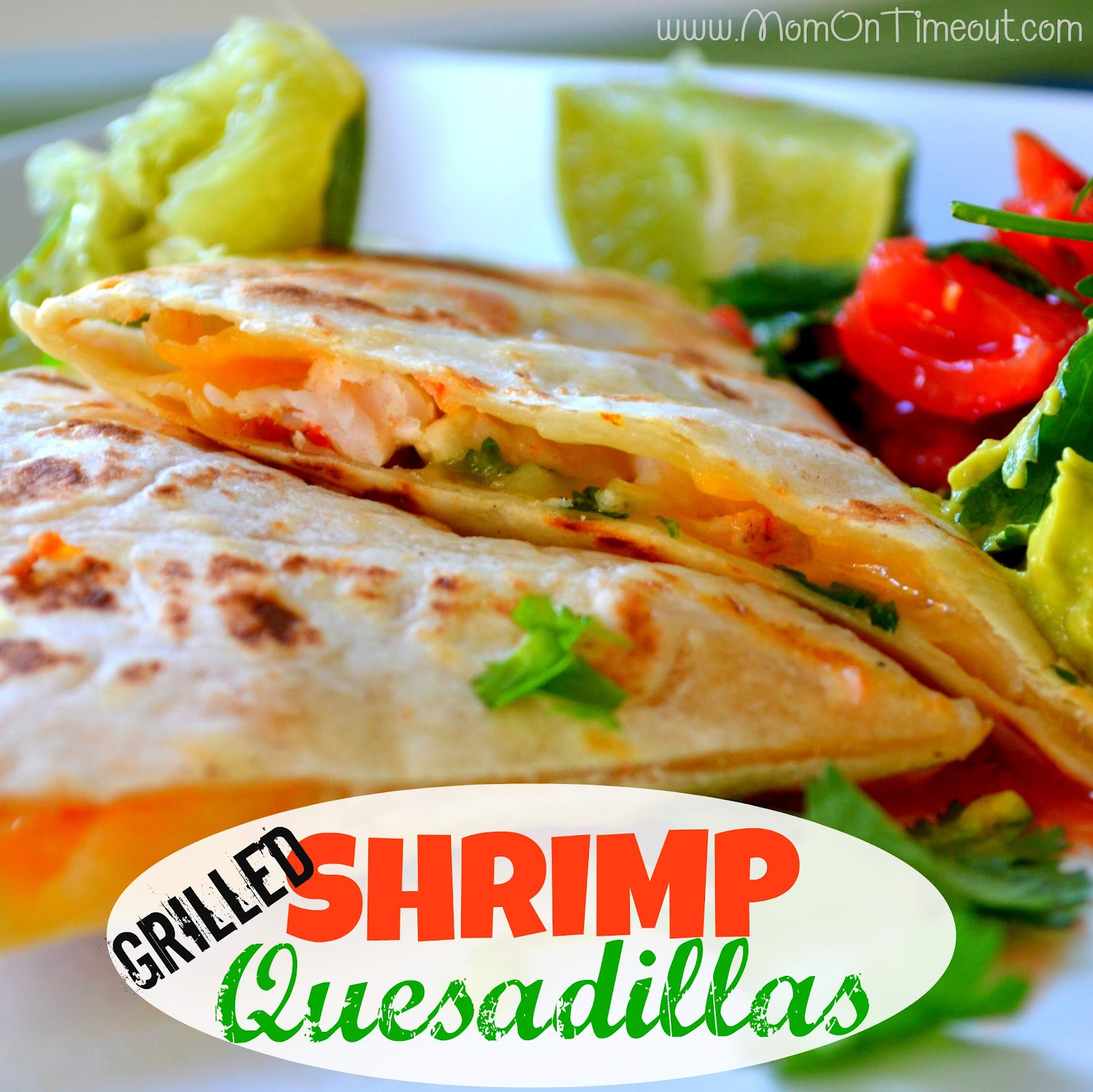 Grilled Shrimp Quesadillas Recipe