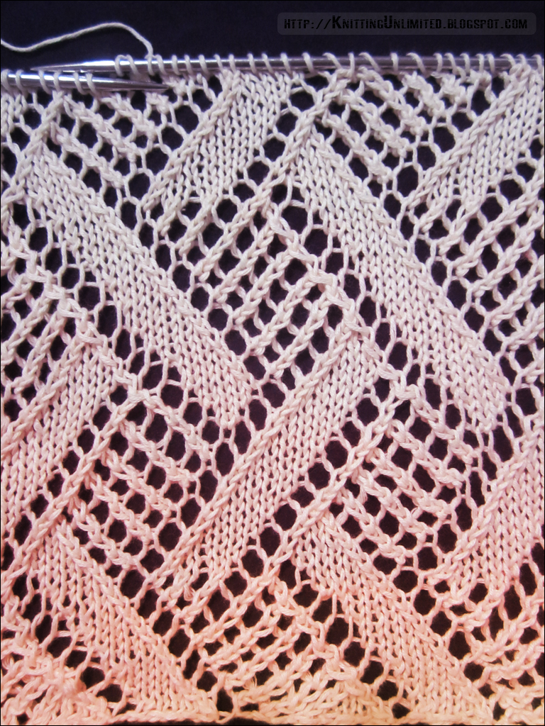 Lace Knitting Pattern 6 - Knitting Unlimited
