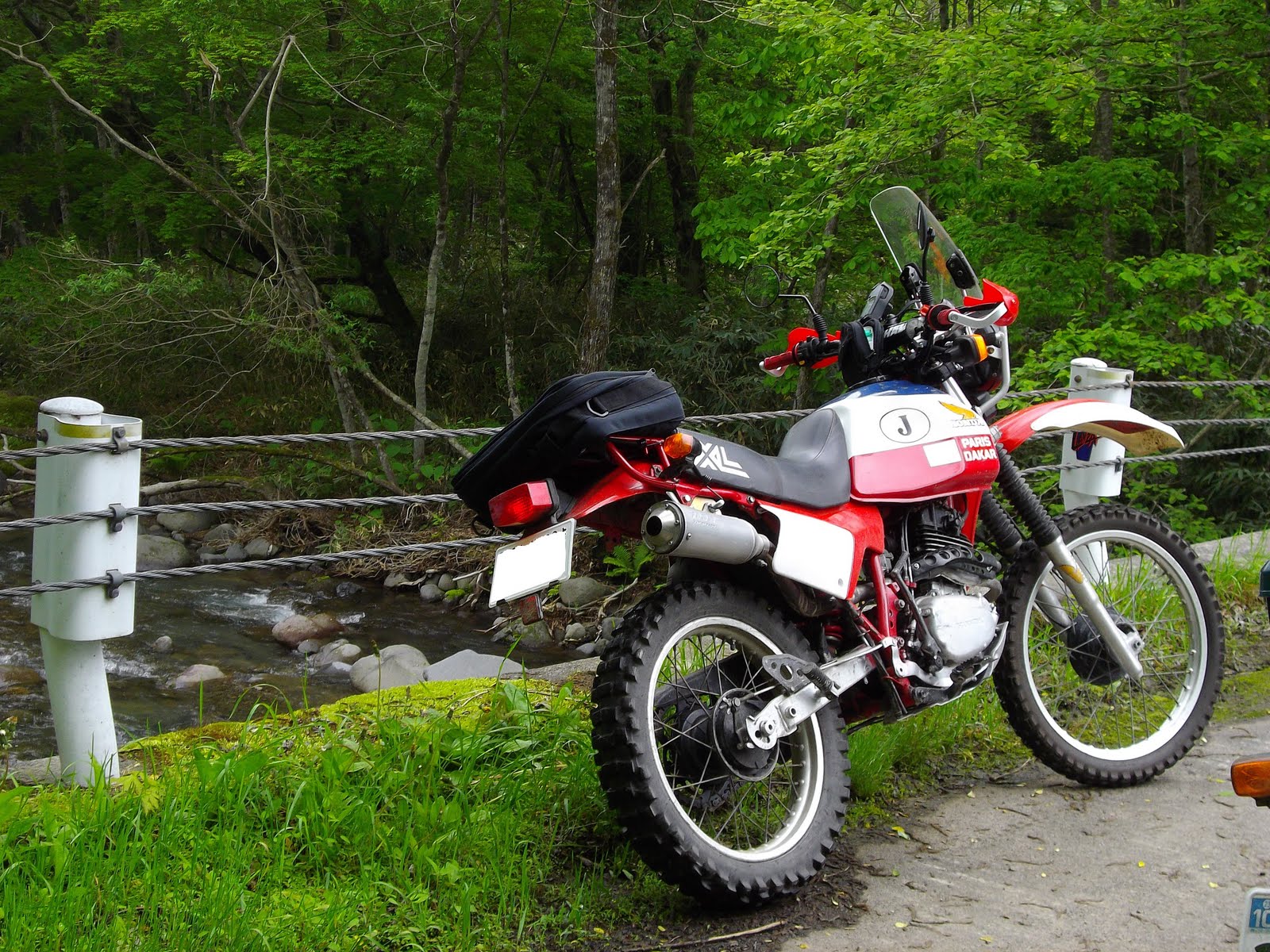Ridershigh Xl250r パリダカ林道ツーリング