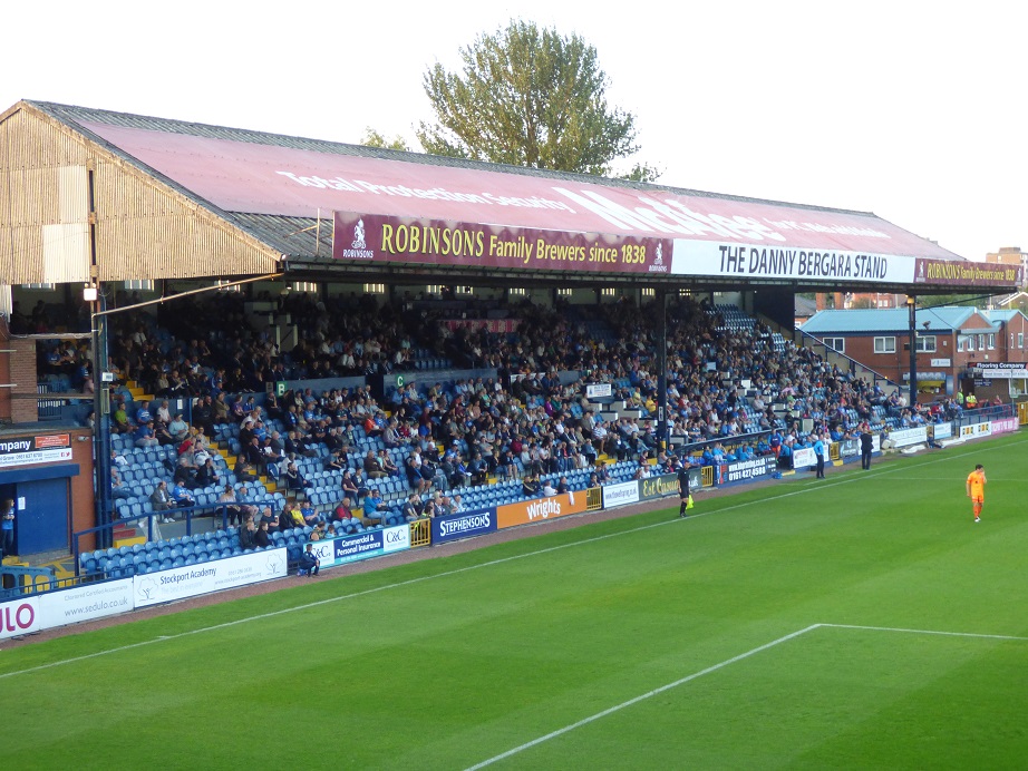 Stockport County 1 FC Halifax Town 1 ( Vanarama Natuional LeagueNorth